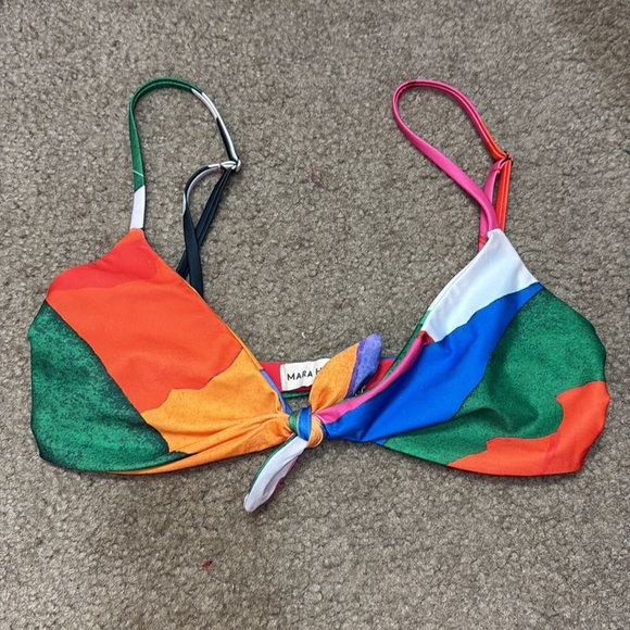 Mara Hoffman Carla Bikini Top NWOT - Picture 2 of 5